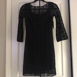 brand new lilly pulitzer black lace dress